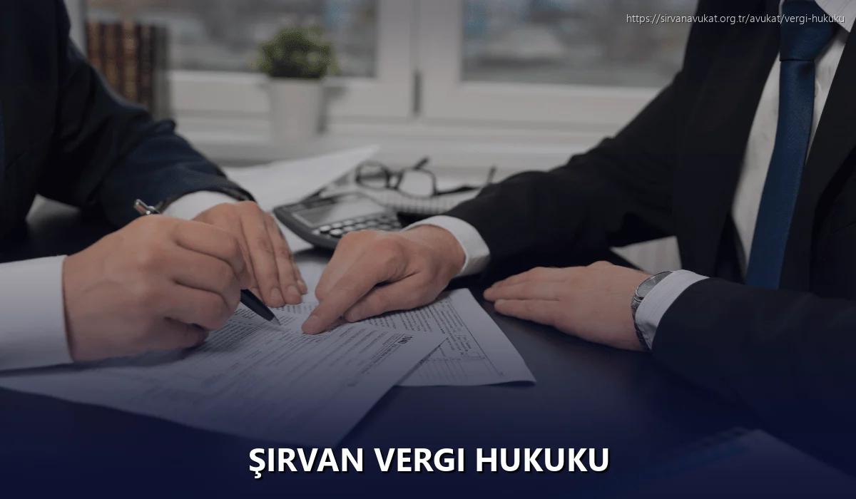 Şirvan Vergi Hukuku